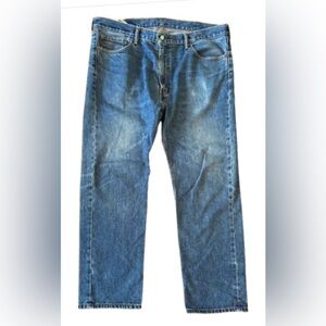 Men’s Levi’s 505 VINTAGE relaxed fit med wsh strght lg red tab jns 42x32 classic